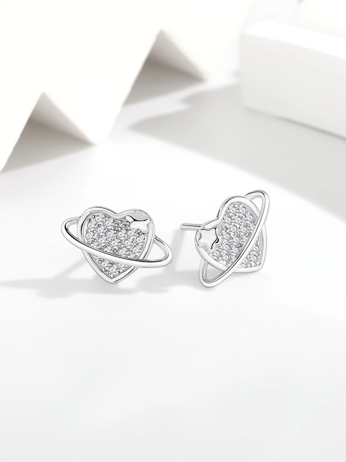 Celestial Heart Earrings