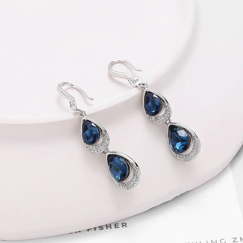 Celeste Blue Drops Earrings
