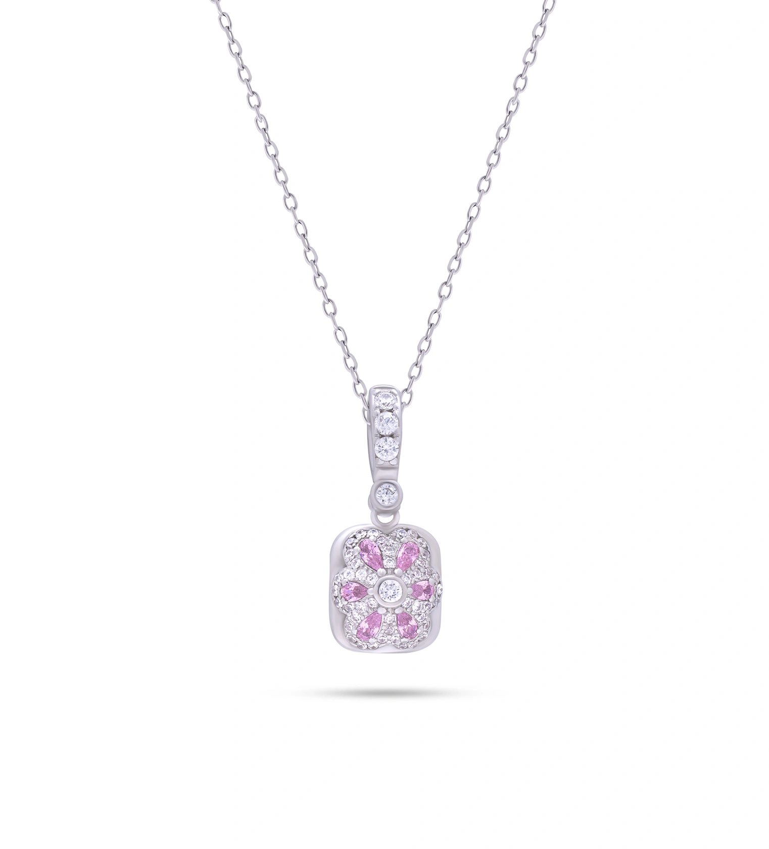Pink Aura Blossom Chain