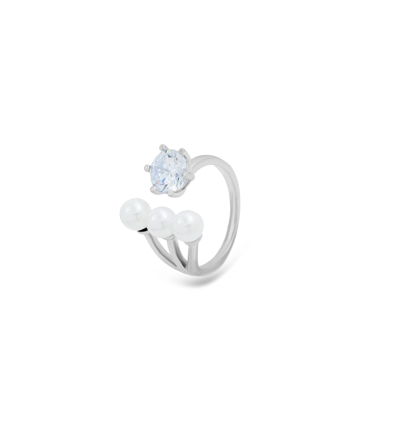 Pearl Halo Ring